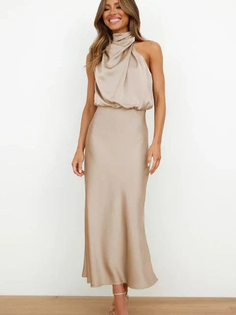 Benthe Off-Shoulder Midi Dress - Elena Harper