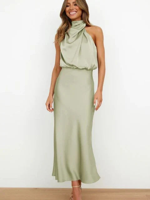 Benthe Off-Shoulder Midi Dress - Elena Harper