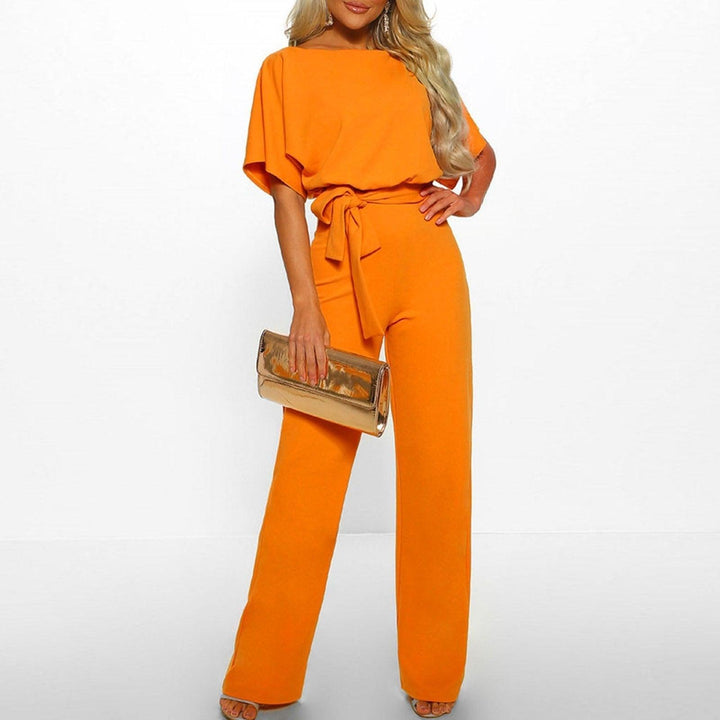 Sophie - Playful Women's Jumpsuit with Short Sleeves