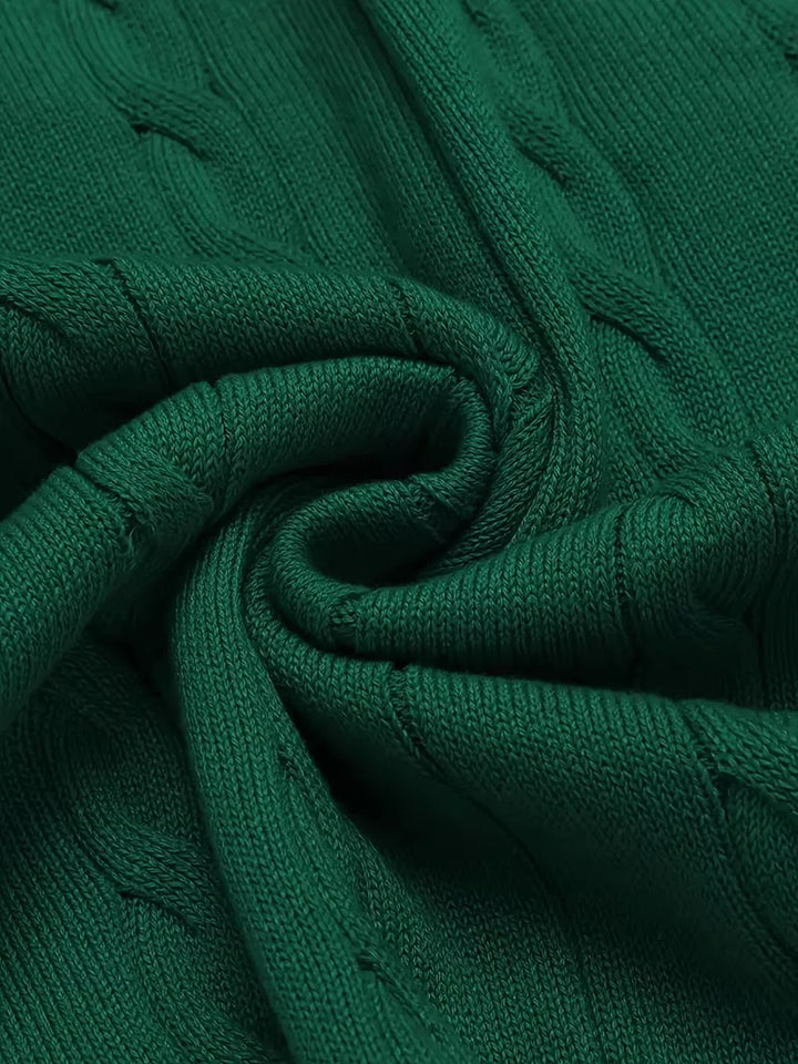 Sébastien - Classic Twisted Sleeveless Sweater