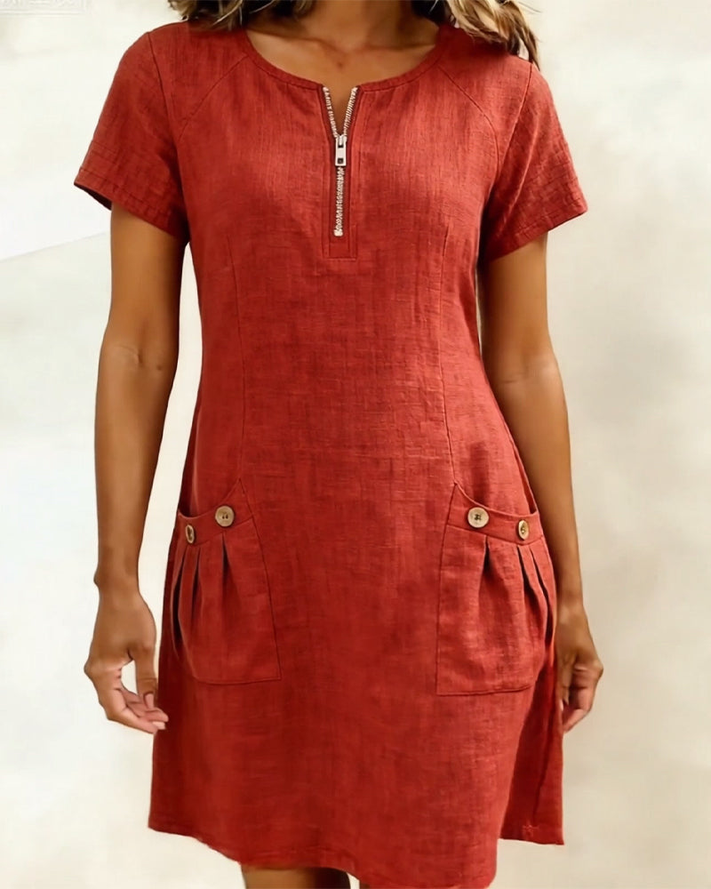 CHIC MIDI DRESS FOR WOMEN