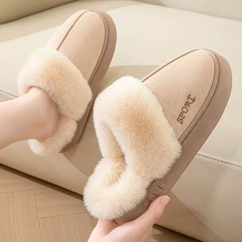 Eva Confort - Women's Slippers with Suede Interior