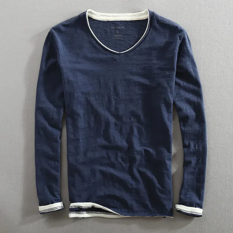 ELENA HARPER™  |  COTTON LONG-SLEEVED SHIRT
