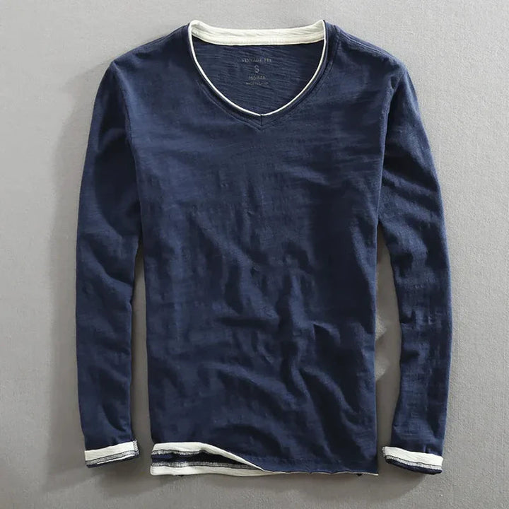 ELENA HARPER™  |  COTTON LONG-SLEEVED SHIRT