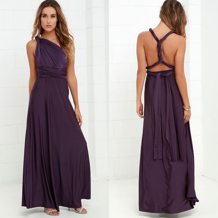 Open Back Maxi Dress for Wedding Guests – Elegant, Airy, Lightweight