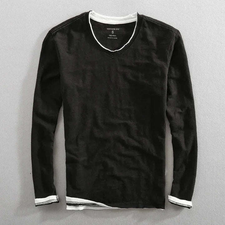 ELENA HARPER™  |  COTTON LONG-SLEEVED SHIRT