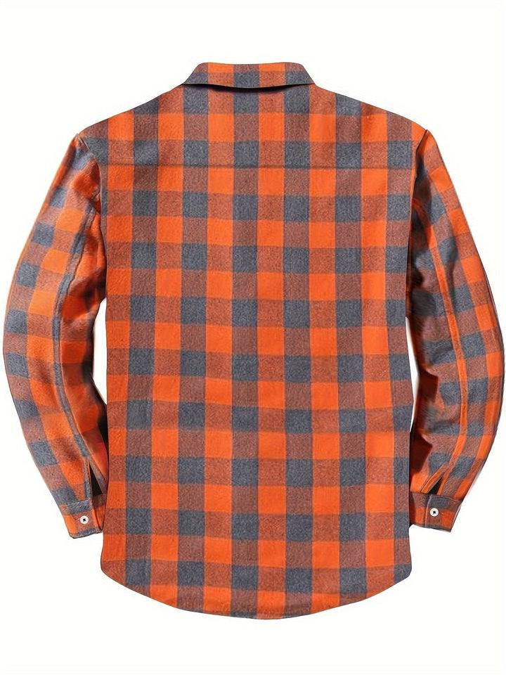 Marius | Classic and Versatile Men's Flannel Shirt in Lumberjack Style