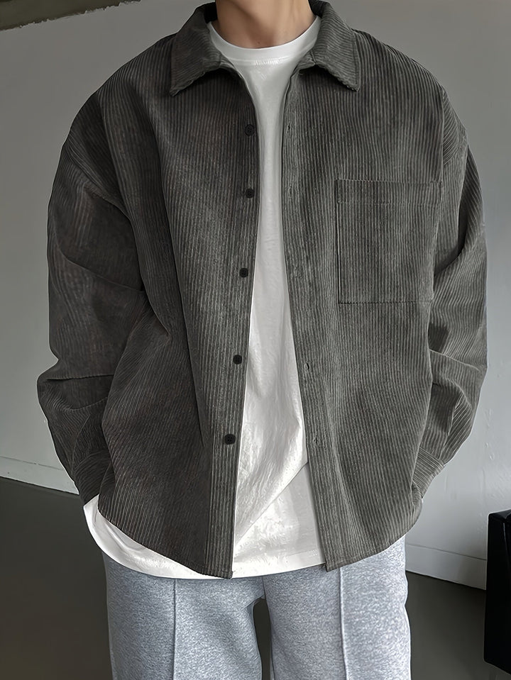 ELENA HARPER™  |  RELAXED COLLAR SHIRT FOR MEN