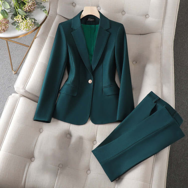 Women's Tailored Blazer and Pants Set