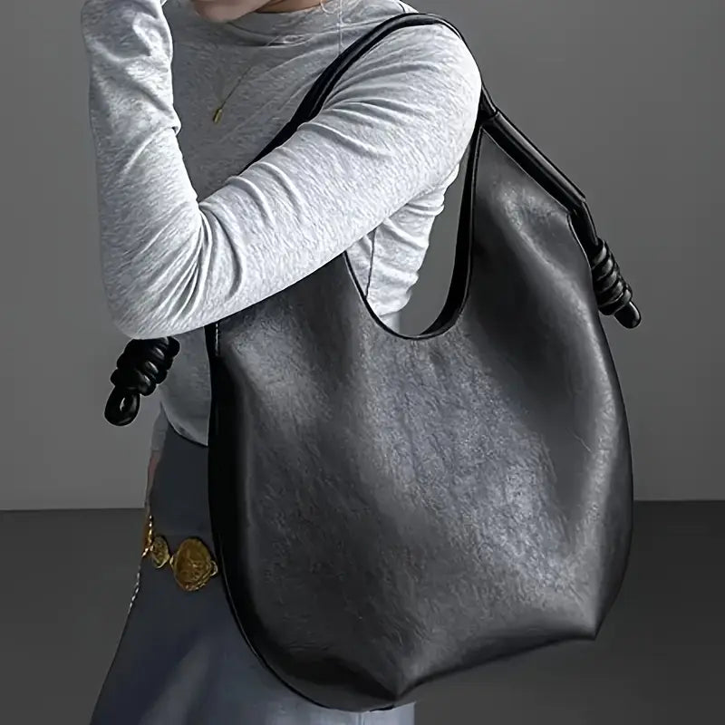 Matilde Soft Luxe Tote, view 5 - Elena Harper
