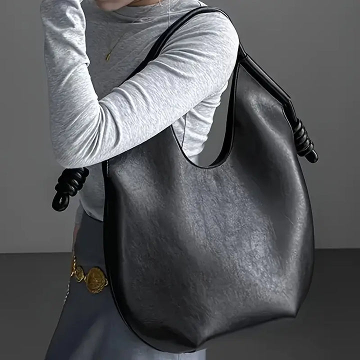 Matilde Soft Luxe Tote, view 5 - Elena Harper