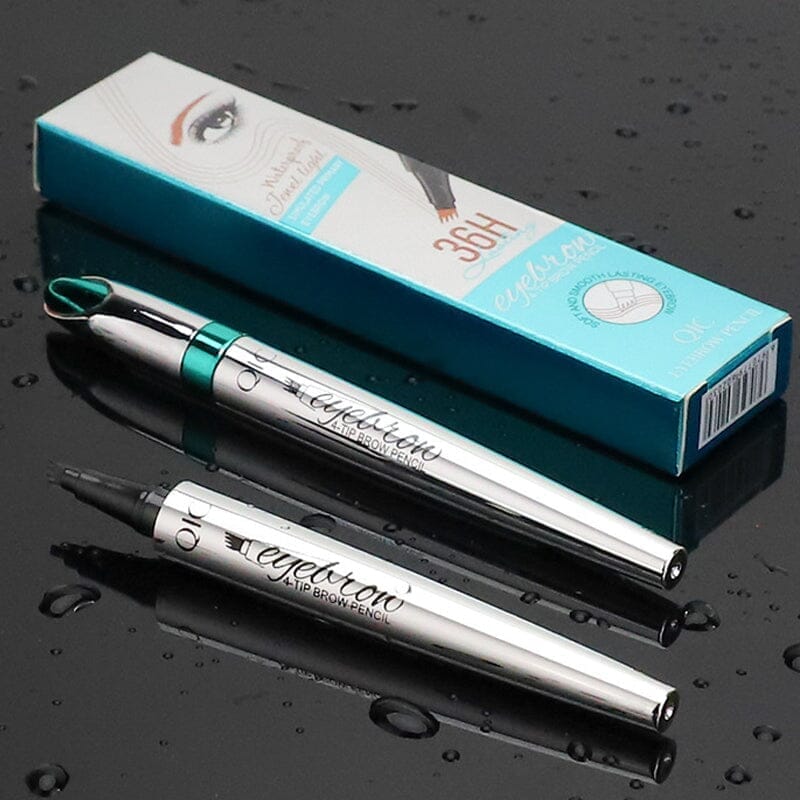 BrowSculpt™ – Waterproof 3D Eyebrow Pencil with Quad Tip for Precise Styling [50% Off]