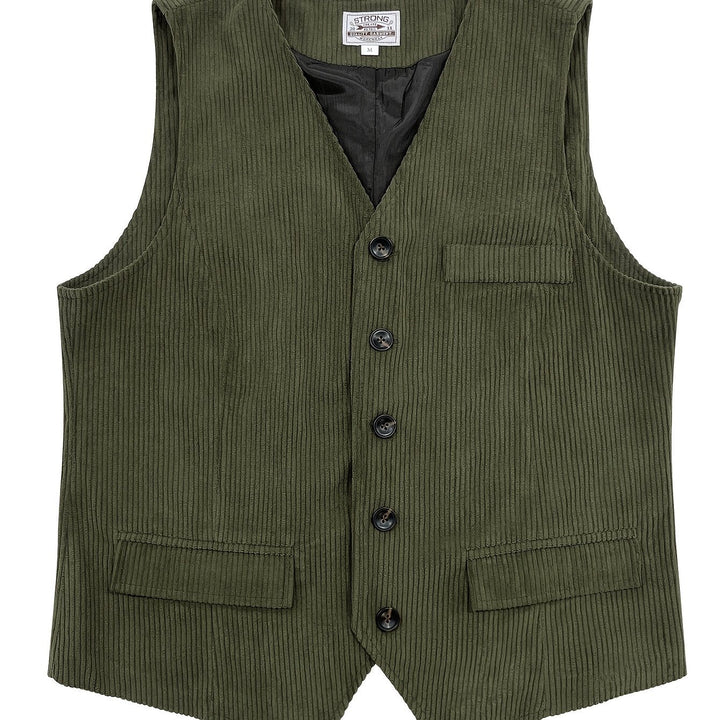 ELENA HARPER™  |  BUTTONED VEST FOR MEN