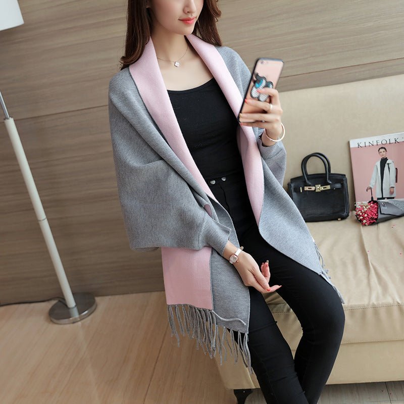 Amalia | Luxurious and Stylish Scarf with Fringes