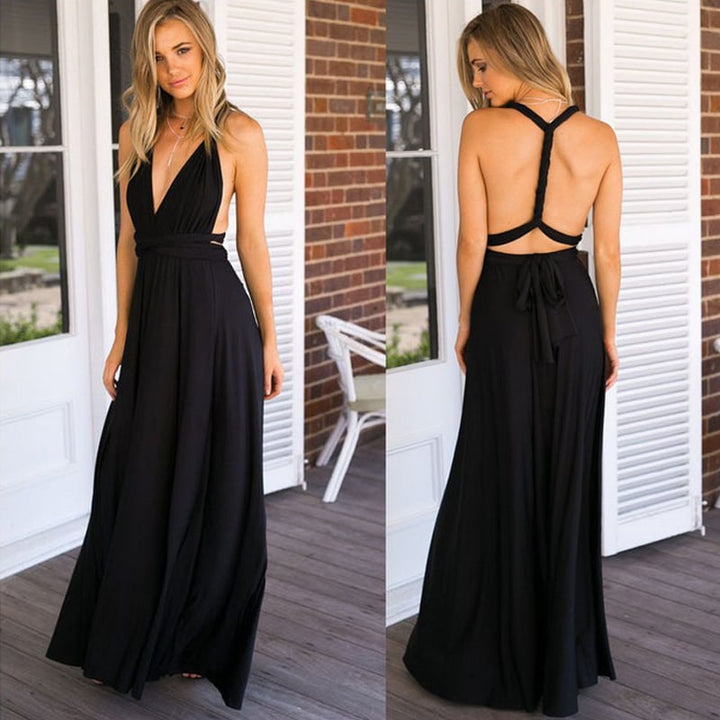 Open Back Maxi Dress for Wedding Guests – Elegant, Airy, Lightweight