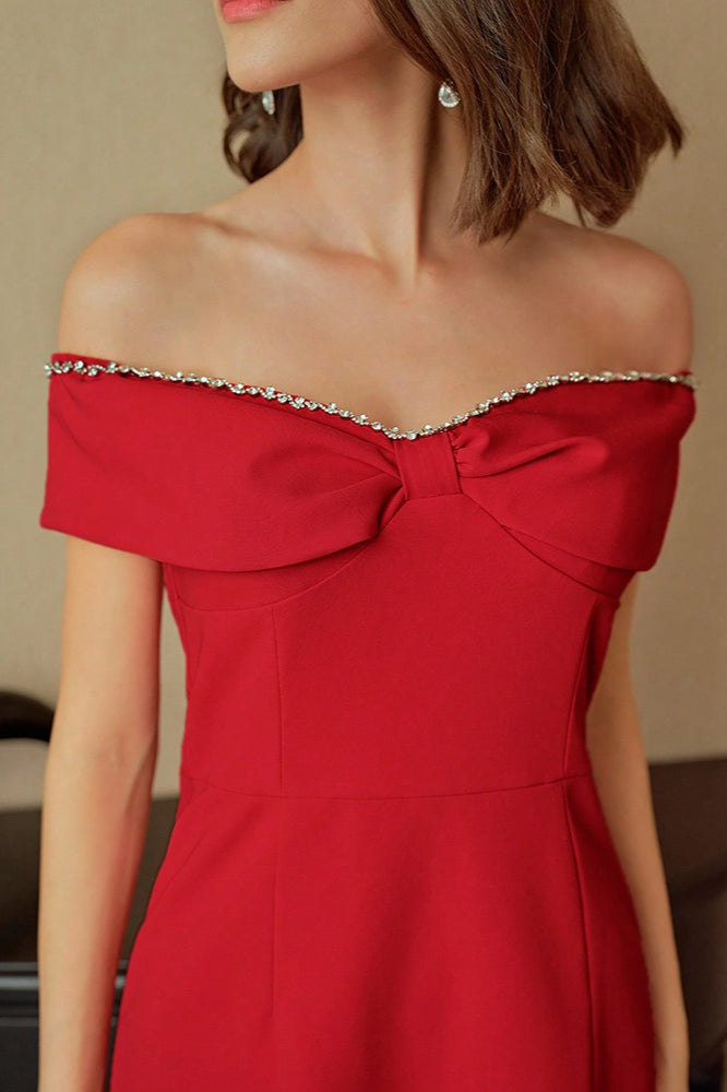 Elegant Short Dress for Women - Wendy