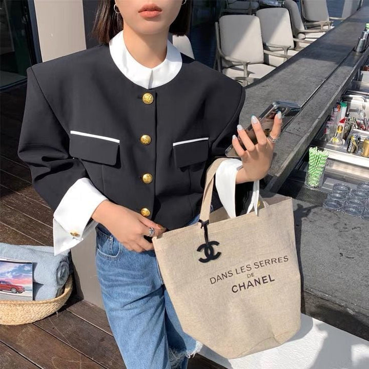 Nadja - Women's Single-Breasted French Blazer