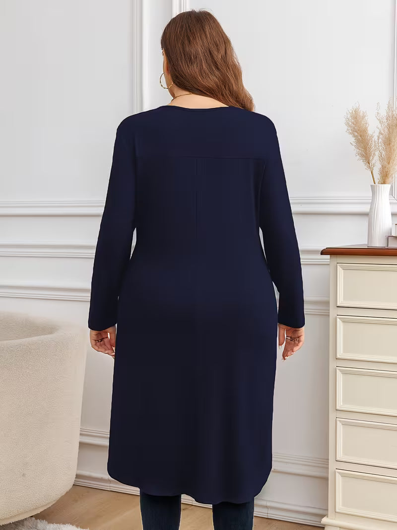 Neasa Elegant Long Sleeve T-Shirt - Elena Harper