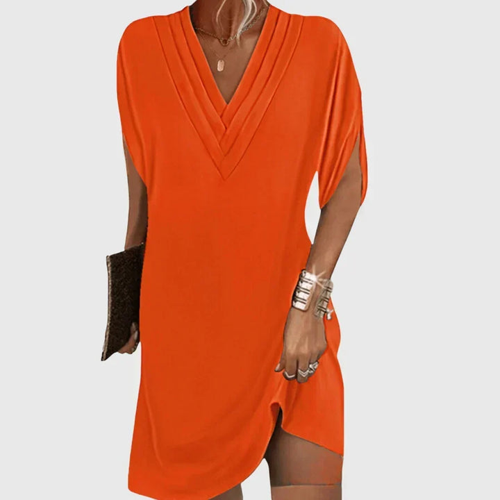 Anita Elegant Tummy-Hiding Dress - Elena Harper