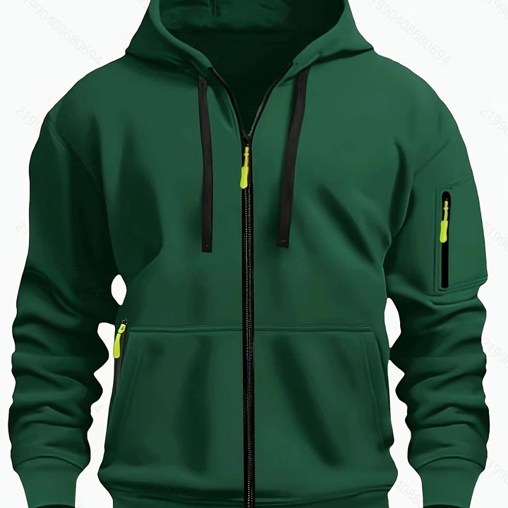 Men's Zip-Up Hoodie | Casual & Comfortable Everyday Outerwear