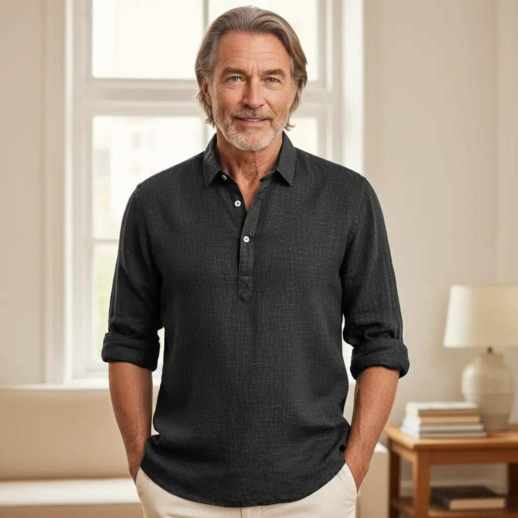 ELENA HARPER™  |  CLASSIC COTTON SHIRT FOR MEN