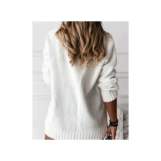 Aeliana Elegant Sweater Mavelle, view 6 - Elena Harper