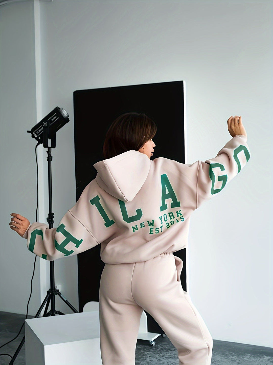 Cameron - Oversized Printed Hoodie
