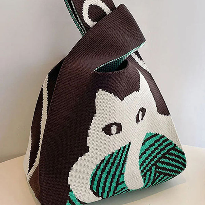 Creative Cat Pattern Handbag