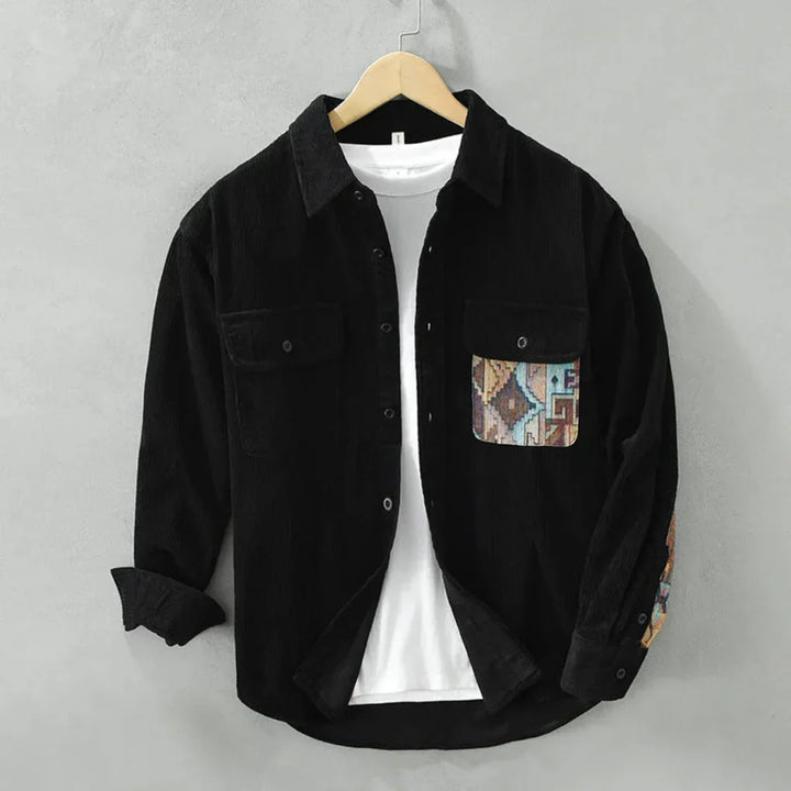 Men's Vintage Long Sleeve Shirt – Classic & Timeless Style