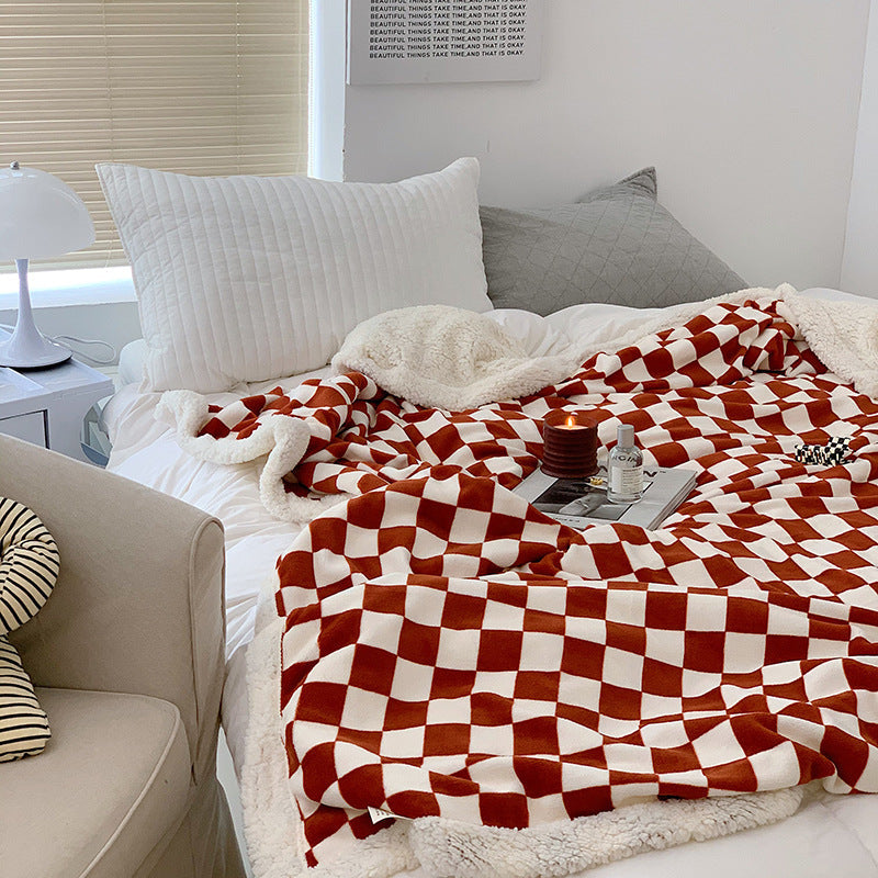 Plaid Blanket Checkered Autumn