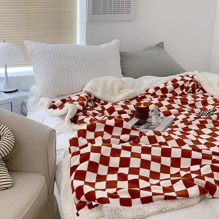 Plaid Blanket Checkered Autumn