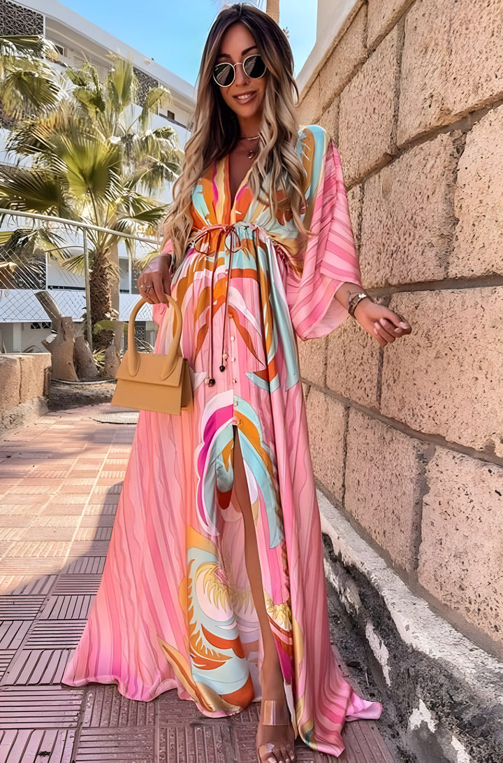 Amaranta Elegant Long Dress - Elena Harper