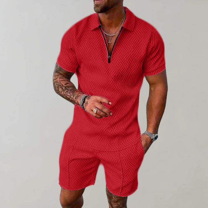 Marco | Modern and Lightweight Polo Shirt and Shorts Set