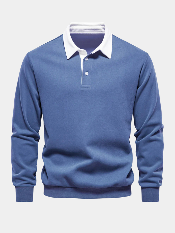 LAURENT MONACO | MEN'S POLO SWEATER