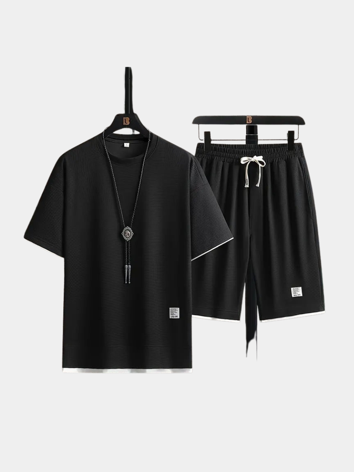 ELENA HARPER™  |  TEXTURED KNIT SET FOR MEN