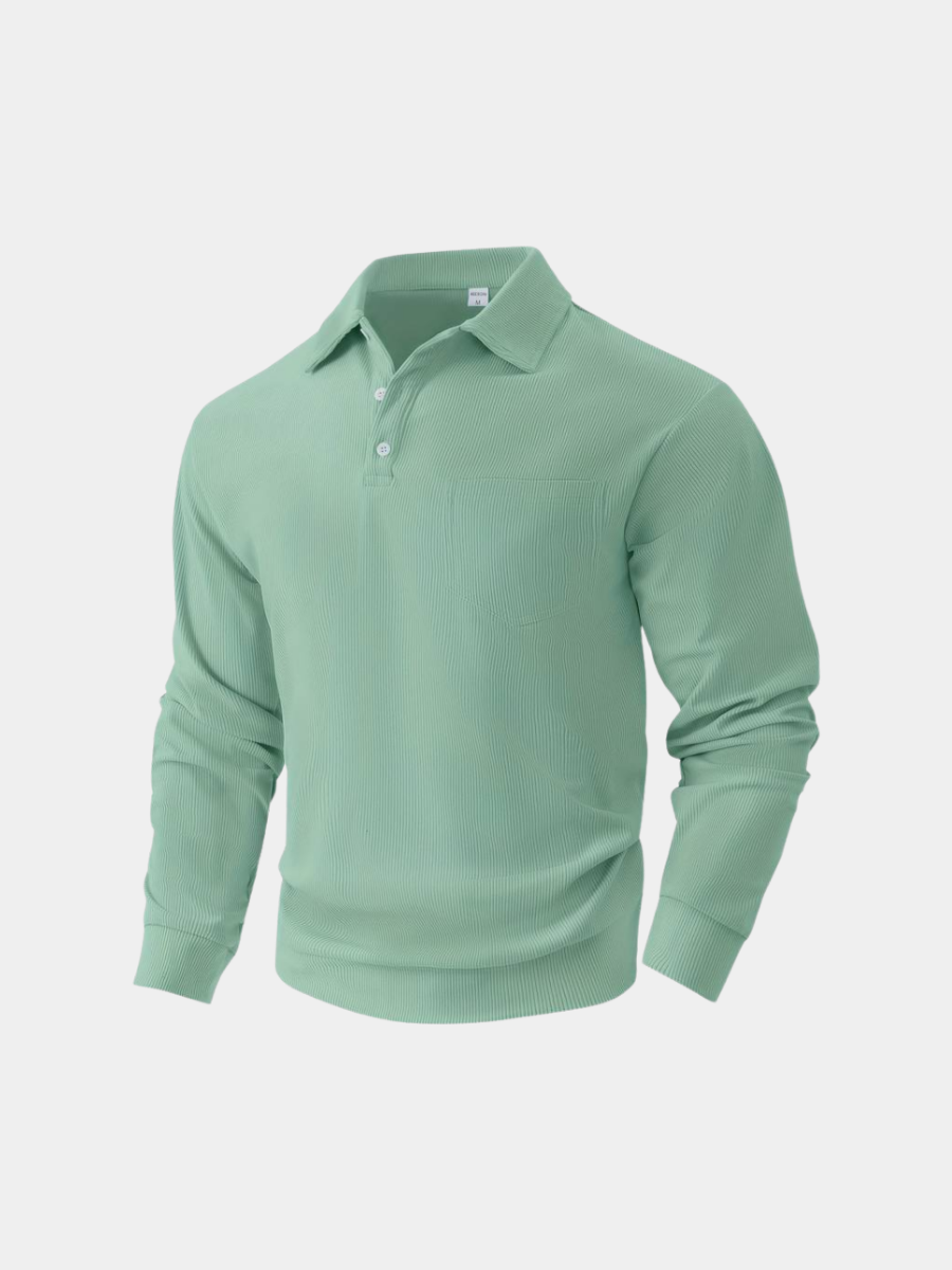 ELENA HARPER™  |  LONG SLEEVE CORDUROY SHIRT FOR MEN
