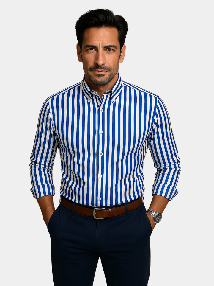 ELENA HARPER™  |  STRIPED SHIRT FOR MEN