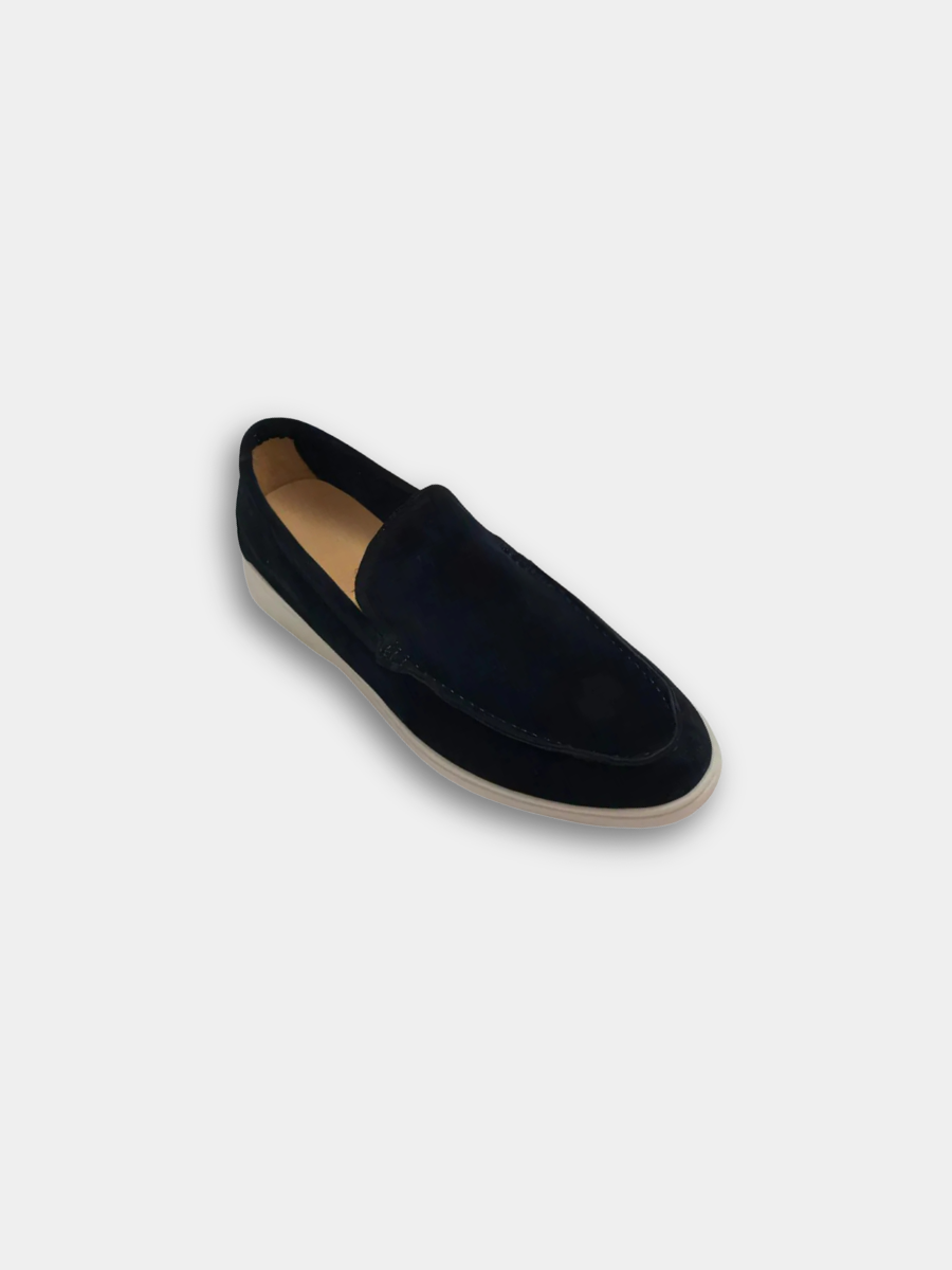 Elegant Suede Loafers for Men - Elena Harper