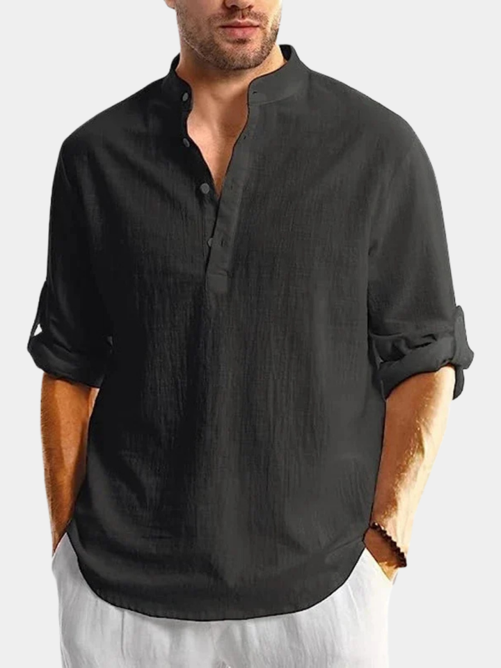 ELENA HARPER™  |  MEN'S LINEN SUMMER SHIRT