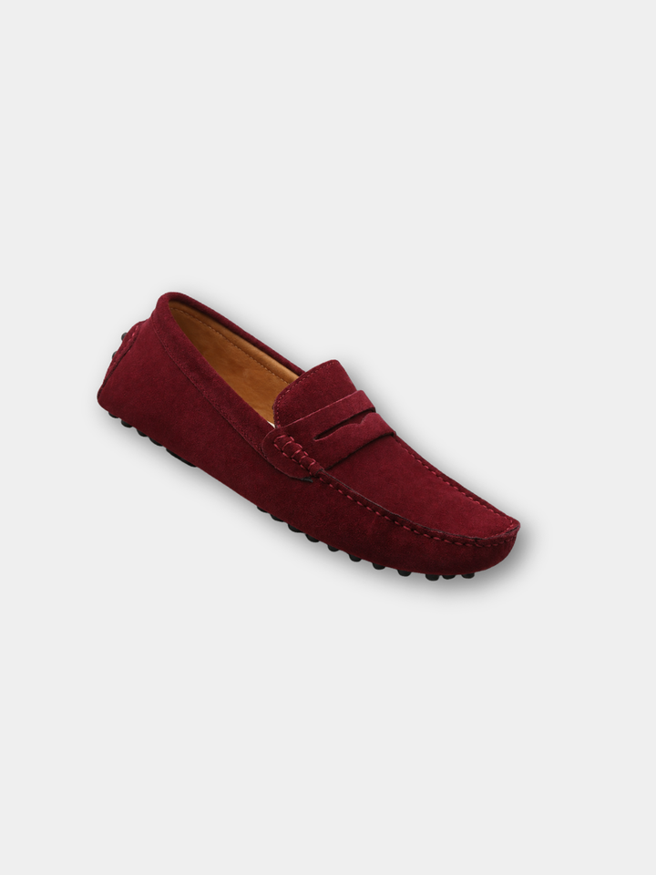 ELENA HARPER™  |  MODERN SUEDE PENNY LOAFERS FOR MEN