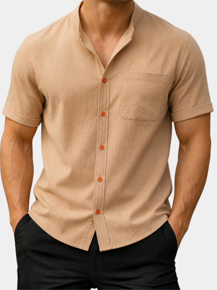 ELENA HARPER™  |  CLASSIC SHORT-SLEEVED SHIRT FOR MEN