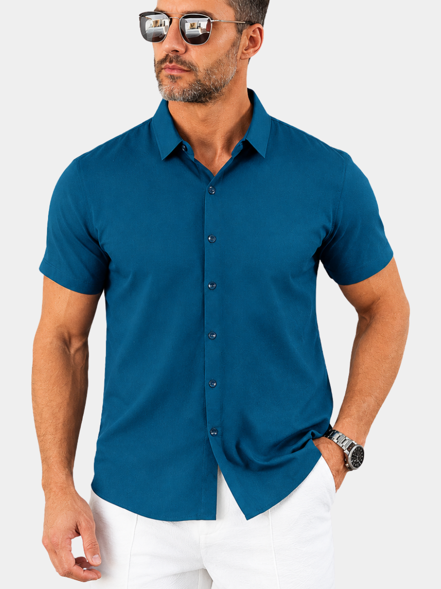 Summer Business Shirt for Men - Elena Harper