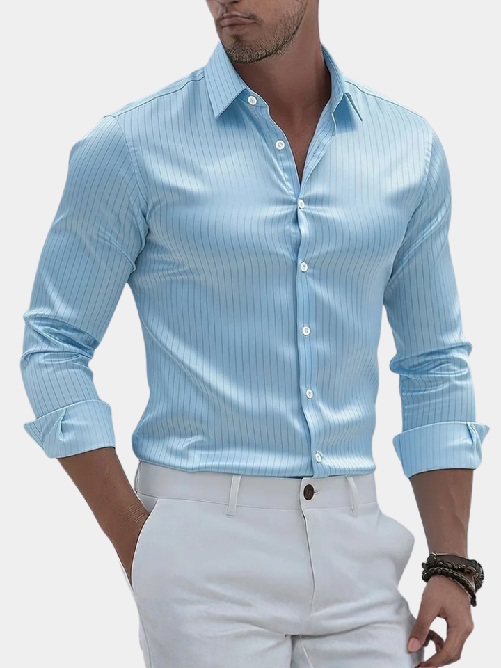 ELENA HARPER™  |  STRIPED SHIRT FOR MEN