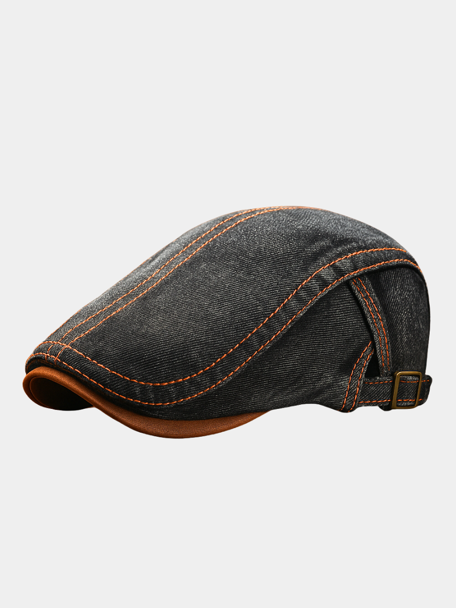 Heritage Denim Cap - Elena Harper