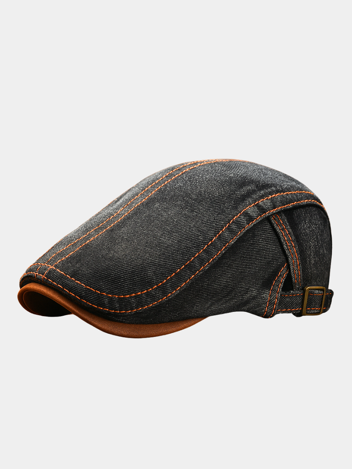 Heritage Denim Cap - Elena Harper