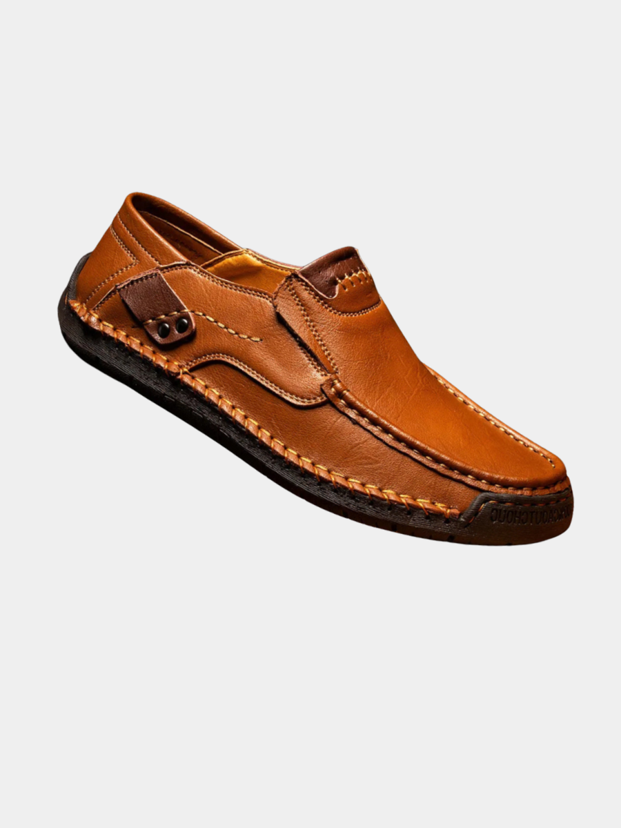 Classic Leather Loafers for Men - Elena Harper