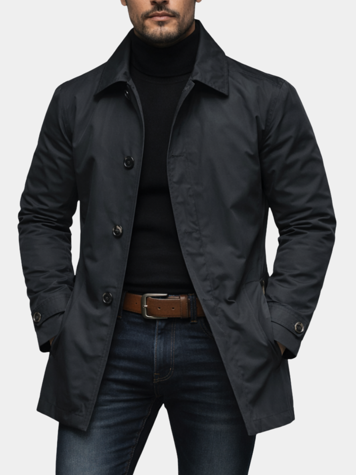 All-weather Coat for Men - Elena Harper