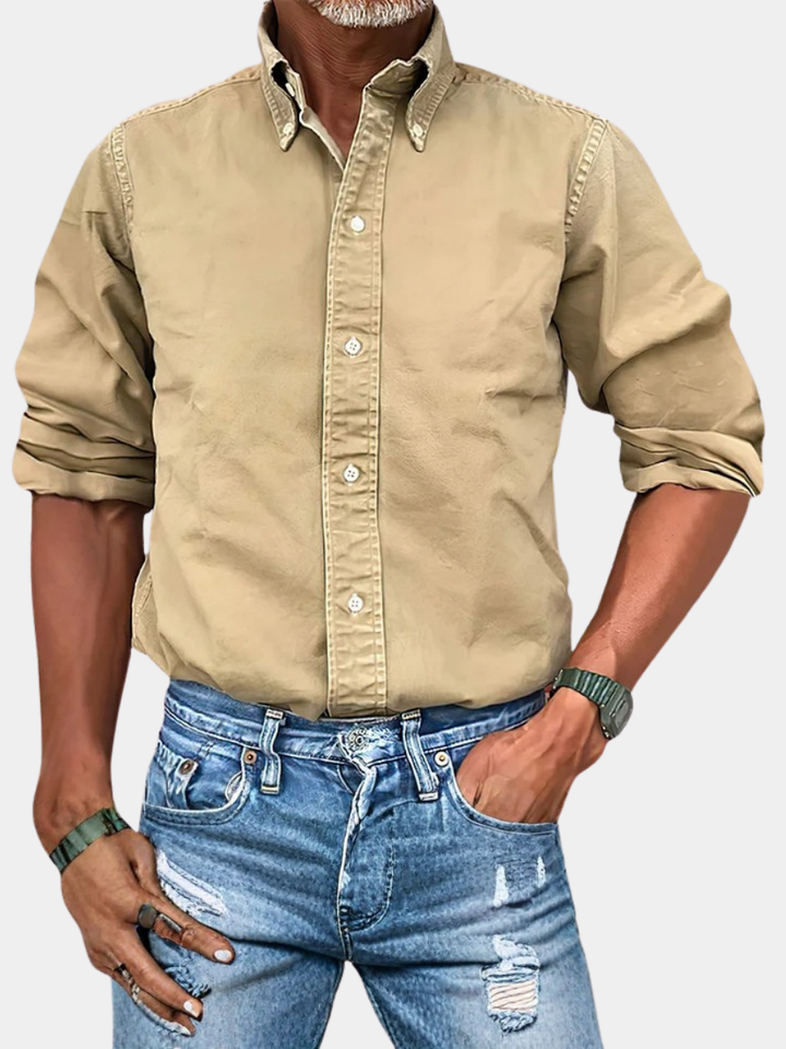 ELENA HARPER™  |  LONG-SLEEVED WRINKLE-FREE SHIRT FOR MEN