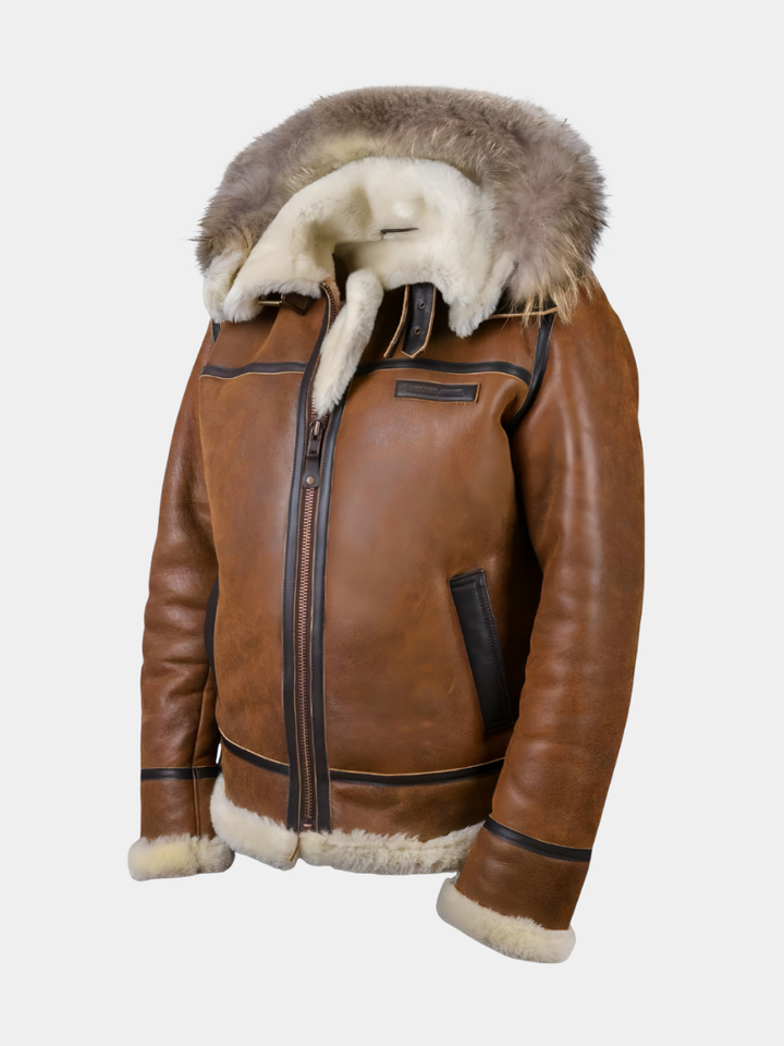 Aviator Bomber for Men - Elena Harper