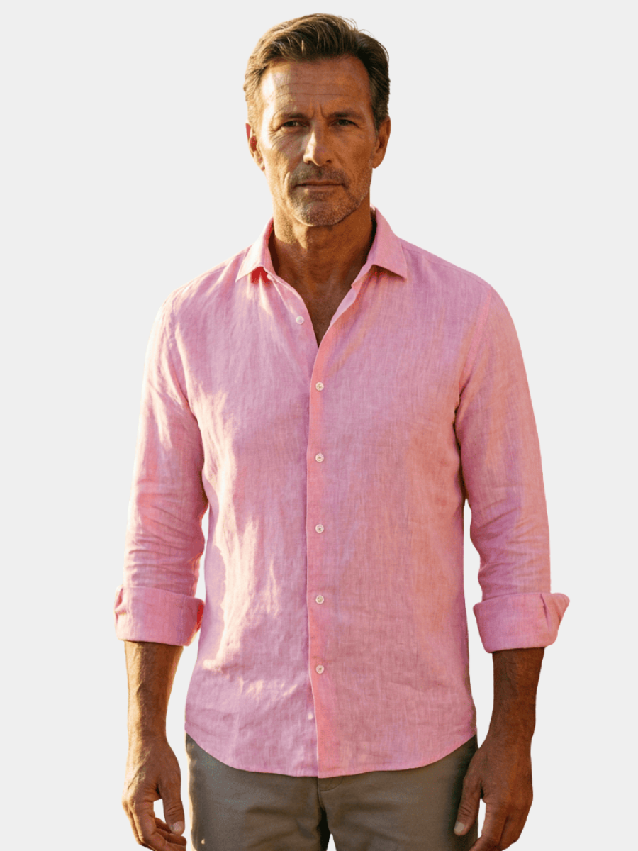Modern Cotton Shirt for Men - Elena Harper